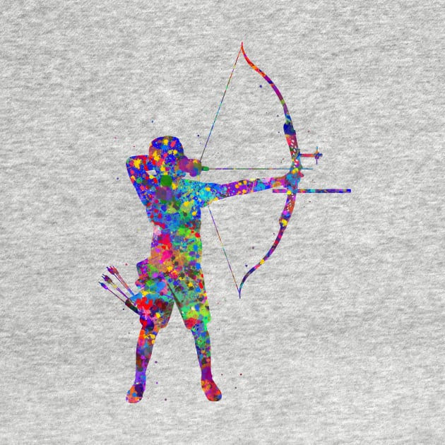 Archery man by Yahya Art